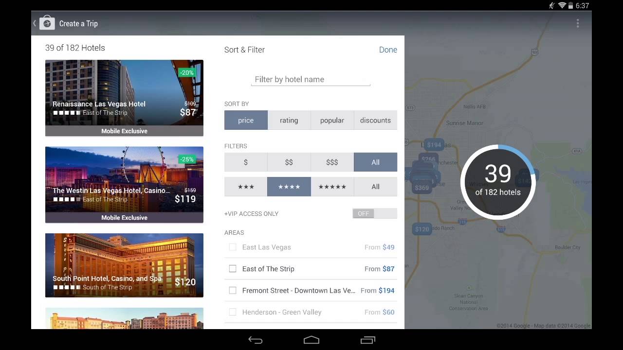 The New Expedia Tablet App: Travel Search Reimagined